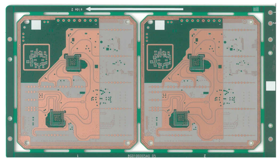 高频材料混压+控深盲孔产品